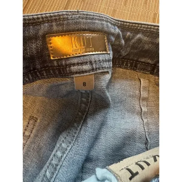 Kut from the Kloth wide leg high rise jean size 8 - Picture 3 of 6